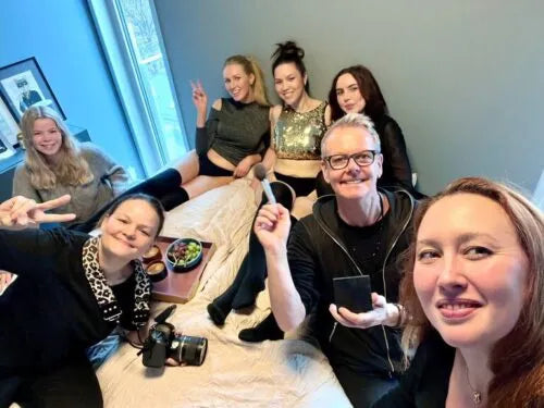 Hvordan foregår en mensentruse photoshoot?